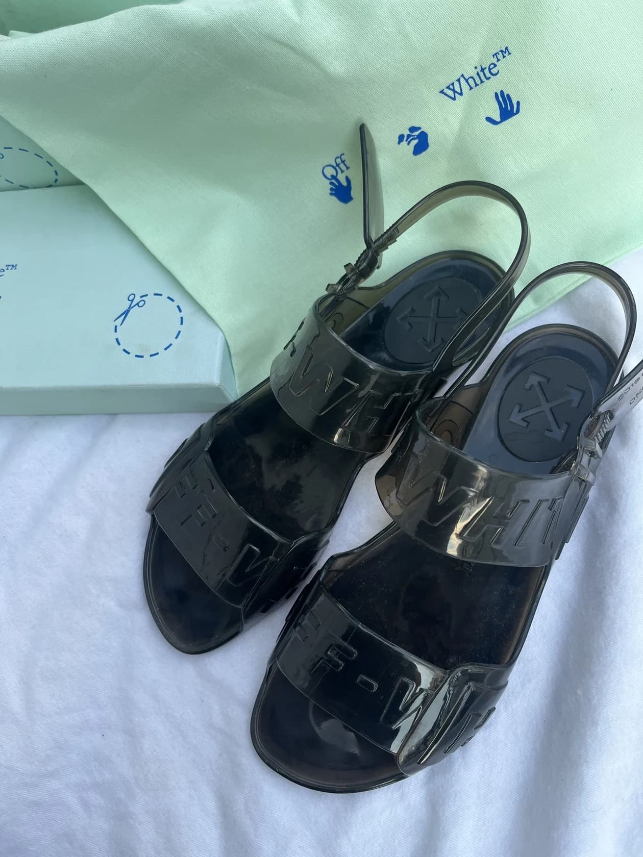 Сандалии Off-White Jelly