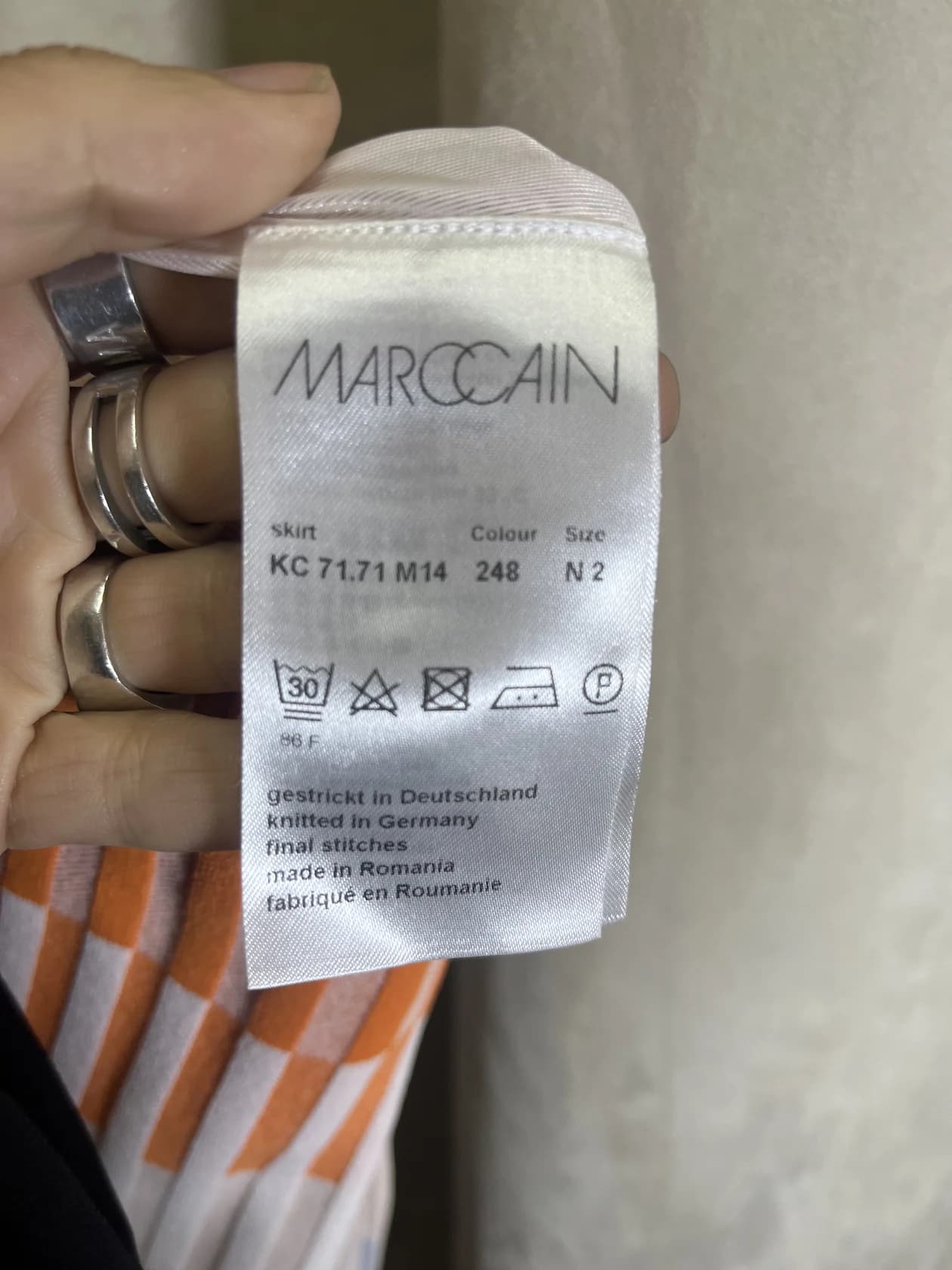 Юбка-карандаш Marc Cain с геометричным принтом — фото 6