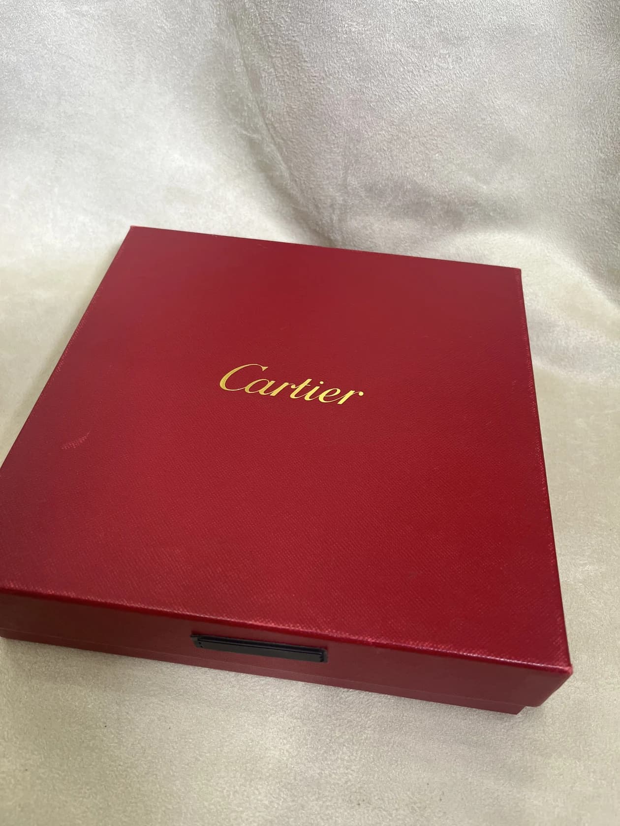 Ремень Cartier, черная кожа с шоколадной изнанкой — фото 8