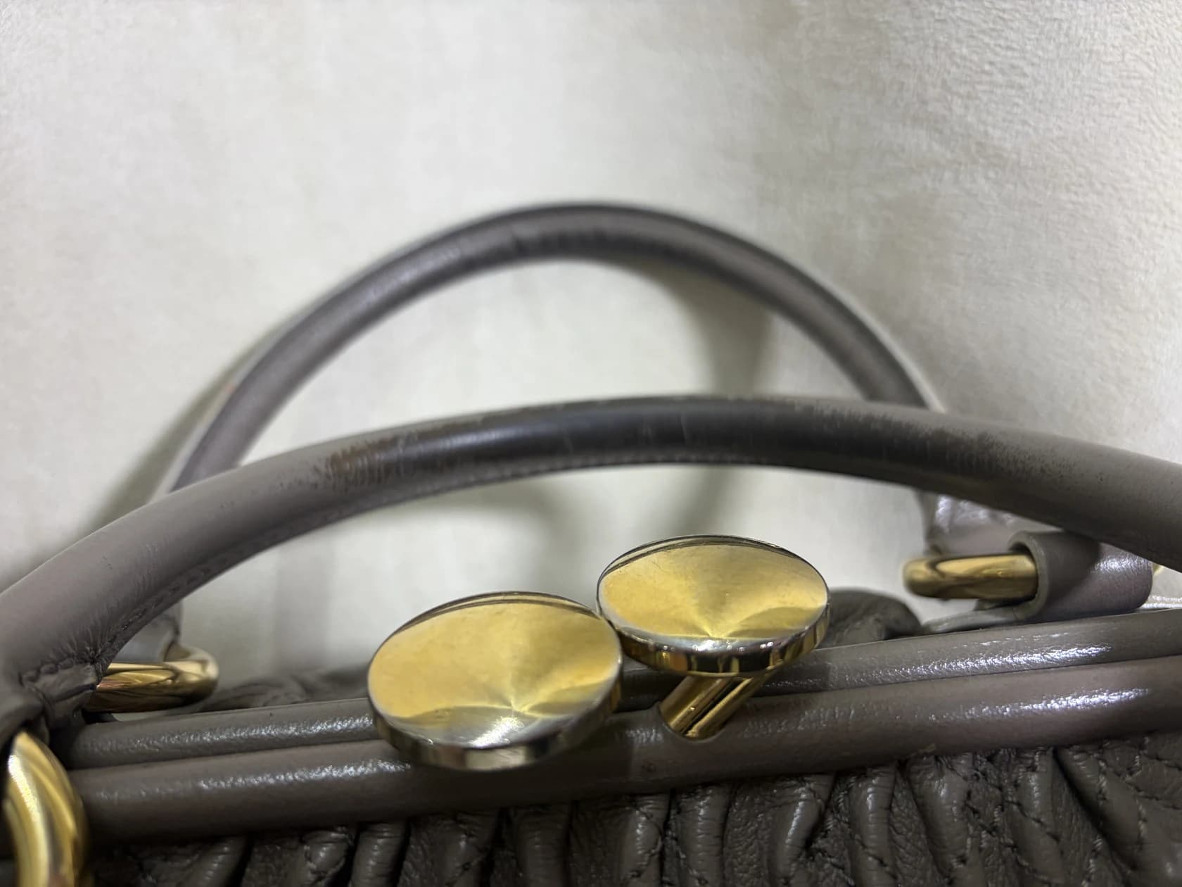 Сумка Marc Jacobs Stam Bag, стеганая кожа taupe — фото 3