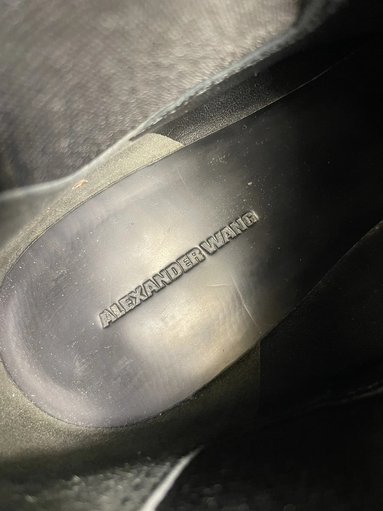Лаковые ботильоны челси Alexander Wang, архивная модель — фото 3