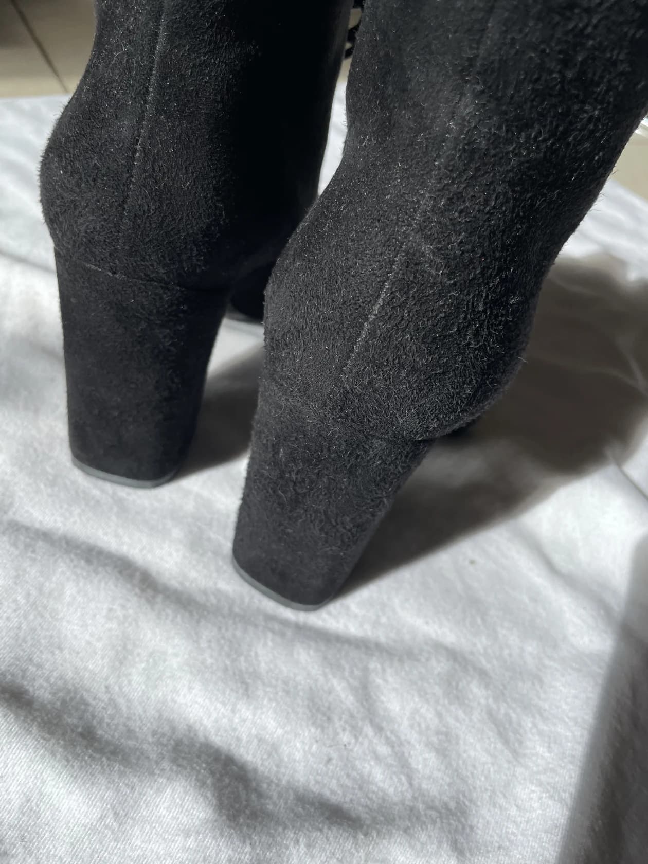 Ботильоны Saint Laurent, шнуровка и устойчивый каблук, EU 36 — фото 6