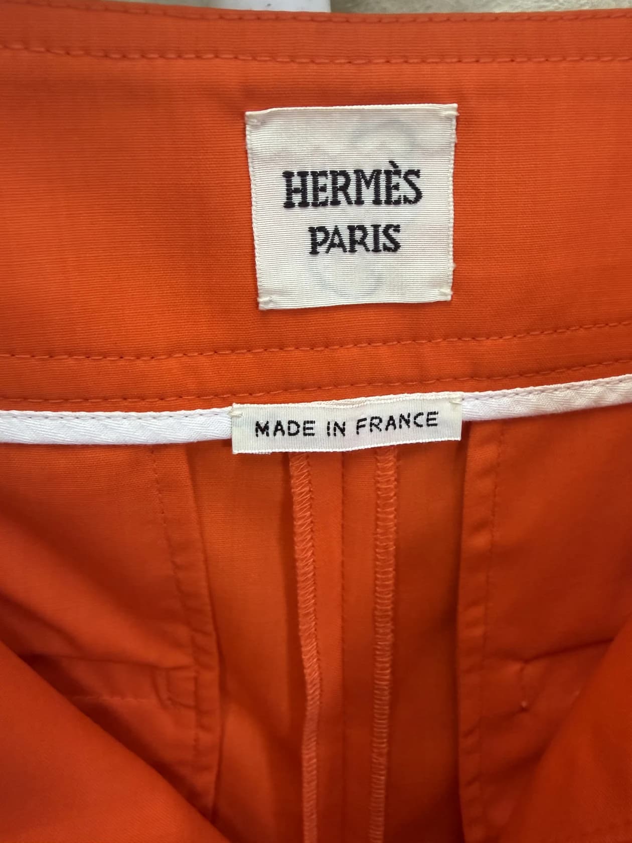 Шорты Hermès из тонкой шерсти — фото 8
