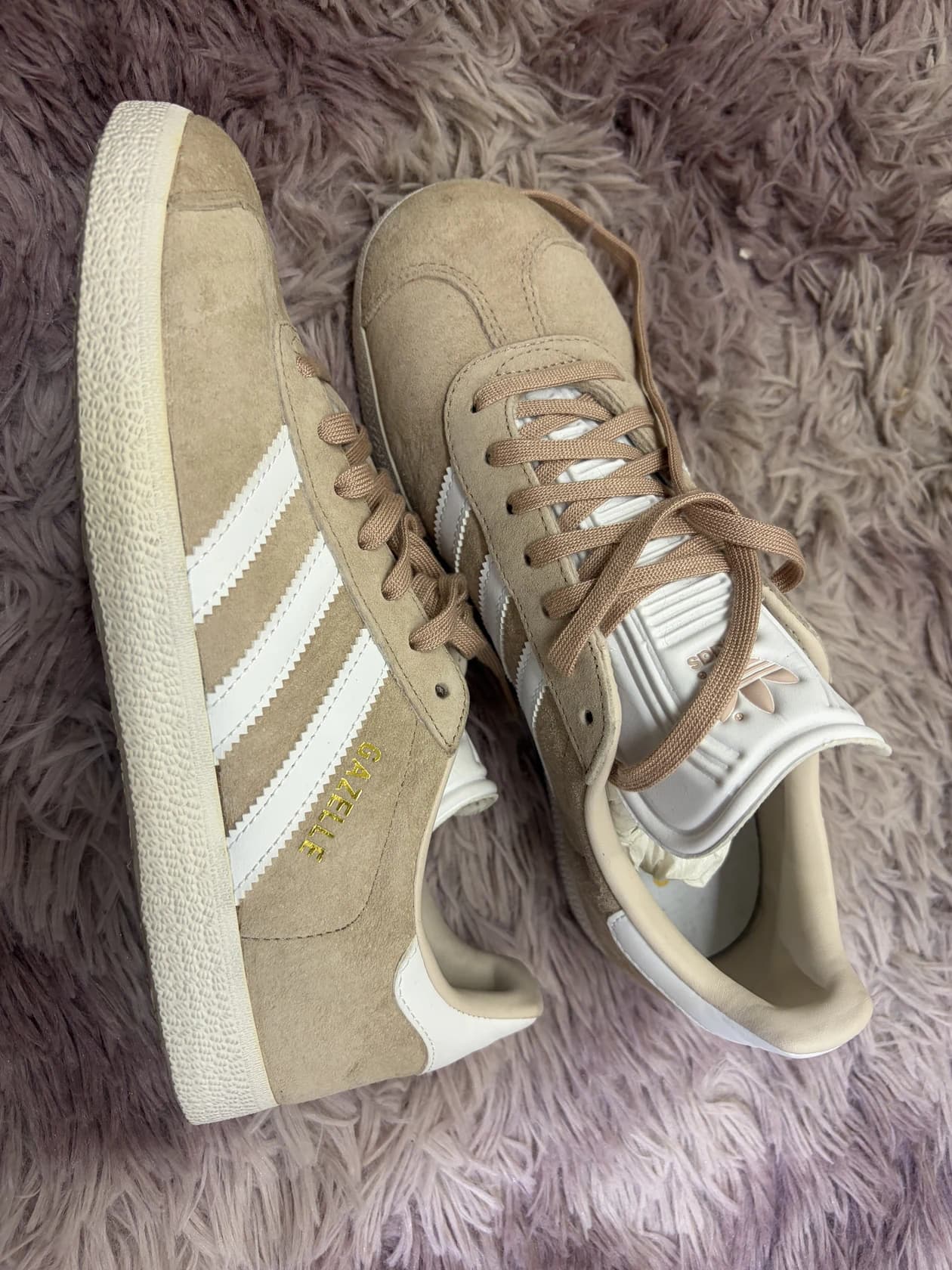 Кроссовки adidas Gazelle, пыльно-розовые — фото 2
