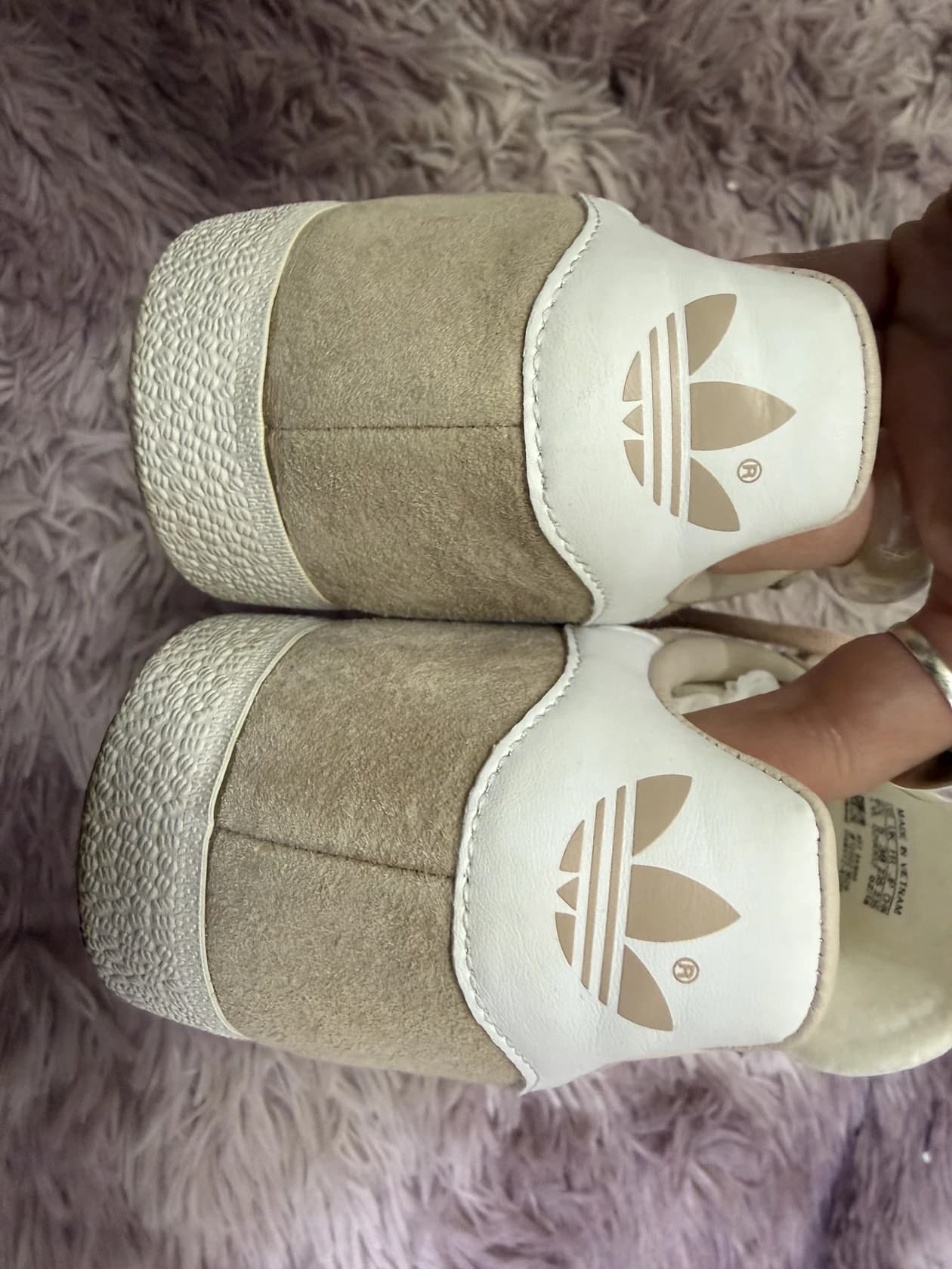 Кроссовки adidas Gazelle, пыльно-розовые — фото 7