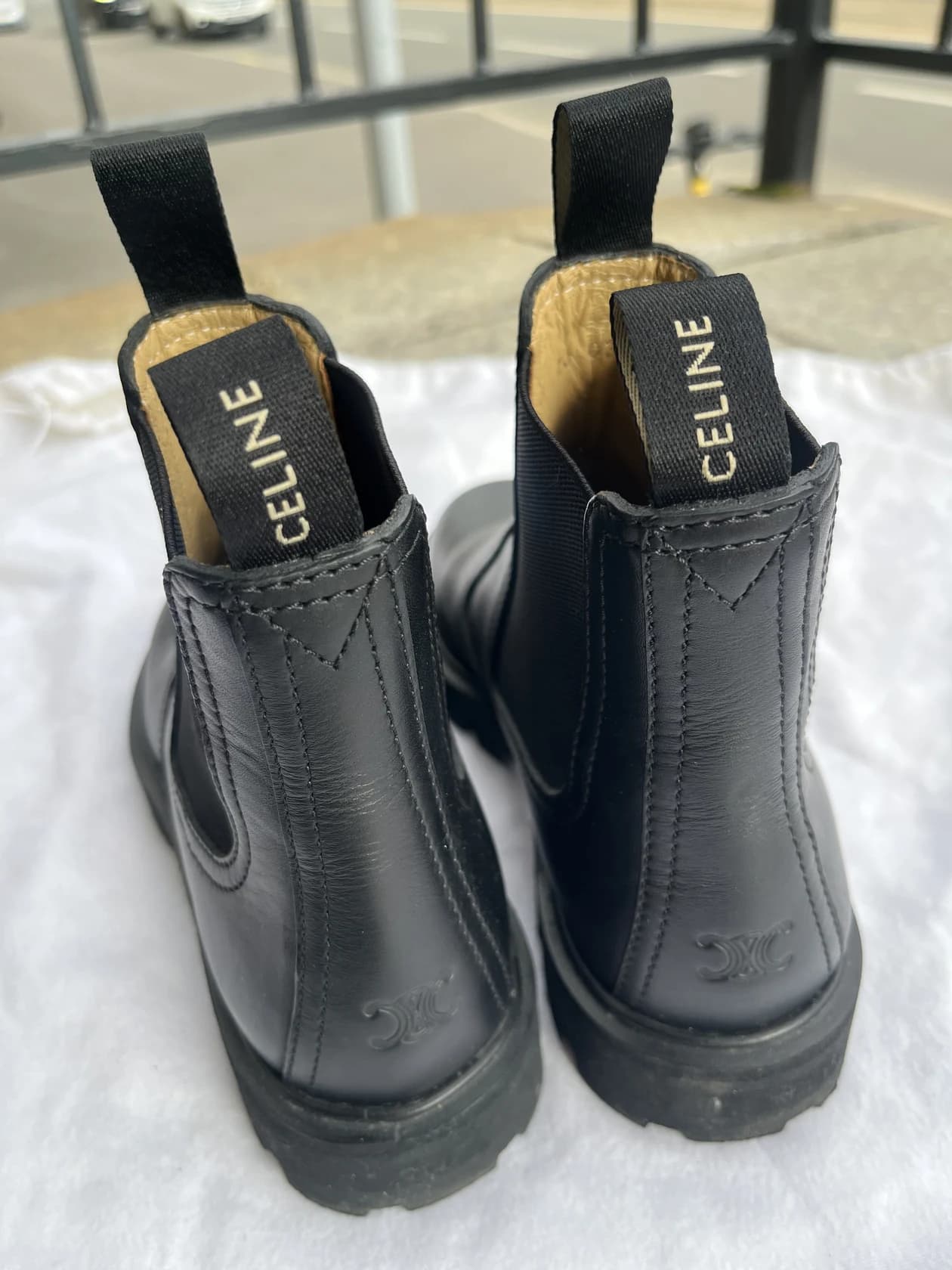 Черные челси Celine — фото 2