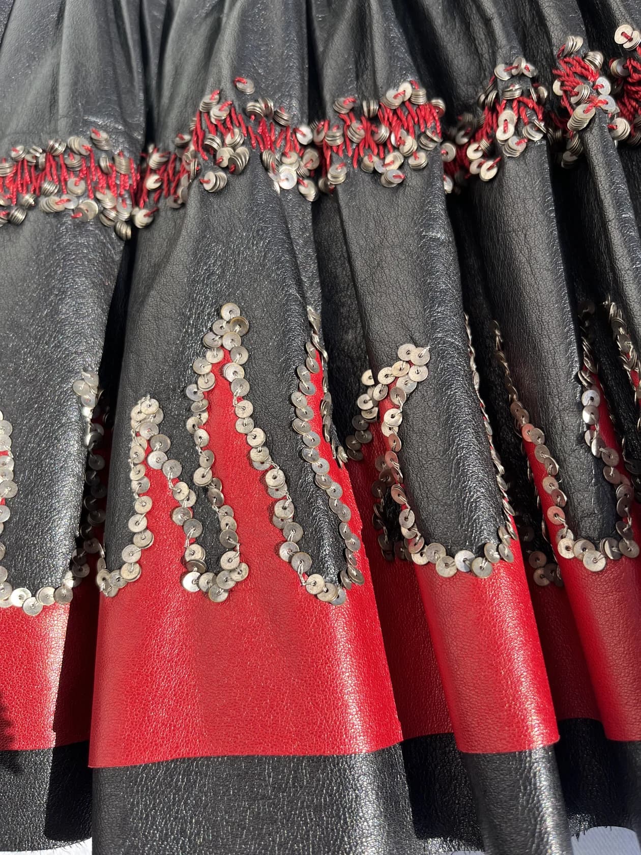 Подиумная юбка Balmain f/w 2008 год — фото 3